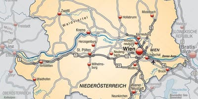 નકશો schwechat 